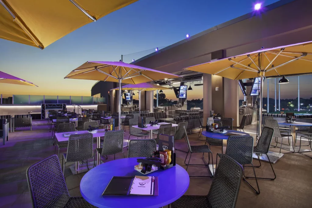 TOPGOLF BROOKLYN CENTER ROOFTOP TERRACE 